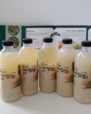 덕고산산양산삼 발효장수효소 1000mL, 5통 세트